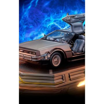 Колекційна статуетка Iron Studios: Statue DeLorean - Back to the Future - Art Scale 1/10