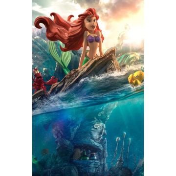 Колекційна статуетка Iron Studios: Statue Little Mermaid Deluxe - Disney 100Th - Little Mermaid - Art Scale 1/10