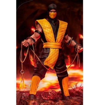 Колекційна статуетка Iron Studios: Statue Scorpion - Mortal Kombat - Art Scale 1/10 