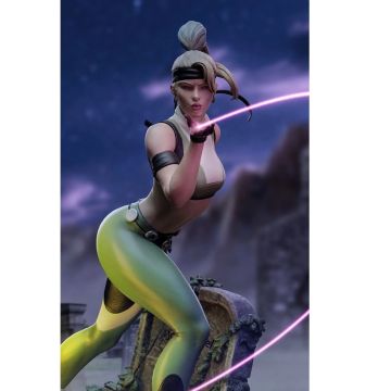 Колекційна статуетка Iron Studios: Statue Sonya Blade - Mortal Kombat - BDS Art Scale 1/10