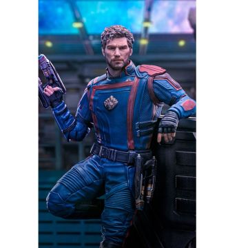 Колекційна статуетка Iron Studios: Statue Star Lord - Guardians of the Galaxy 3 - Art Scale 1/10