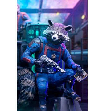 Колекційна статуетка Iron Studios: Statue Rocket Raccoon - Guardians of the Galaxy 3 - Art Scale 1/10