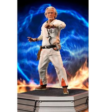 Колекційна статуетка Iron Studios: Statue Doc Brown - Back to the Future - Art Scale 1/10