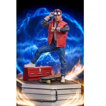 Колекційна статуетка Iron Studios: Statue Marty McFly - Back to the Future - Art Scale 1/10