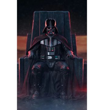 Колекційна статуетка Iron Studios: Statue Darth Vader on Throne - Star Wars - Legacy Replica 1/4