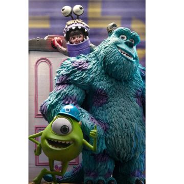 Колекційна статуетка Iron Studios: Statue Monsters Inc. Diorama Deluxe - Disney 100TH - Monsters Inc - Art Scale 1/10