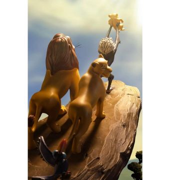 Колекційна статуетка Iron Studios: Statue Lion King Deluxe - Disney 100TH - Lion King - Art Scale 1/10 