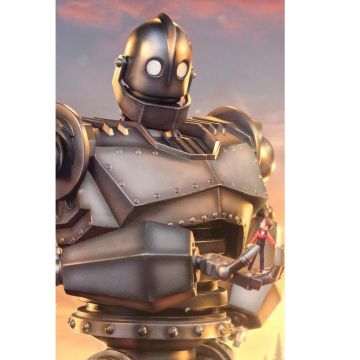 Колекційна статуетка Iron Studios: Statue Iron Giant and Hogarth Hughes - The Iron Giant - Demi Scale 1/20
