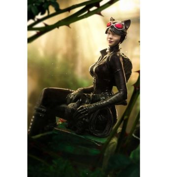 Колекційна статуетка Iron Studios: Statue Catwoman Deluxe - Gotham City Sirens - Art Scale 1/10 - Iron Studios