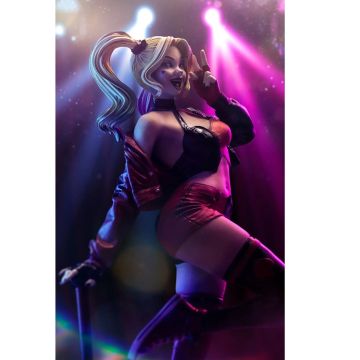 Колекційна статуетка Iron Studios: Statue Harley Quinn - Gotham City Sirens - Art Scale 1/10