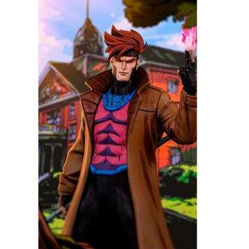 Колекційна статуетка Iron Studios: Statue Gambit - X-Men 97 - Art Scale 1/10
