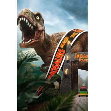 Колекційна статуетка Iron Studios: Statue T-Rex 30TH Anniversary Deluxe - Jurassic Park