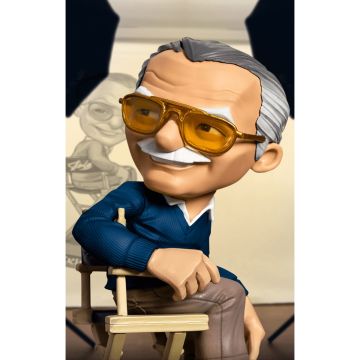 Колекційна фігурка MiniCo: Statue Stan Lee (Blue) - Pow