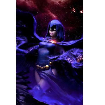 Колекційна статуетка Iron Studios: Statue Raven - DC Comics series #8 - Art Scale 1/10