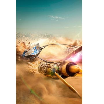 Колекційна статуетка Iron Studios: Statue Anakin's Pod Racer - Star Wars - Demi Art Scale 1/20