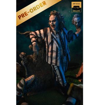 Колекційна статуетка Iron Studios: Statue Beetlejuice - Beetlejuice Beetlejuice - Art Scale 1/10