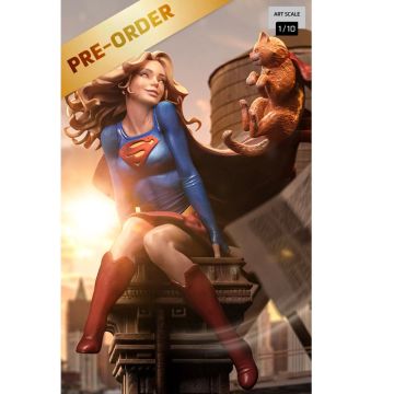 Колекційна статуетка Iron Studios: Statue Supergirl Serie 8 - DC Comics - Art Scale 1/10 