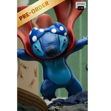 Колекційна статуетка Iron Studios: Statue Stitch Laundry - Disney Classics - Art Scale 1/10