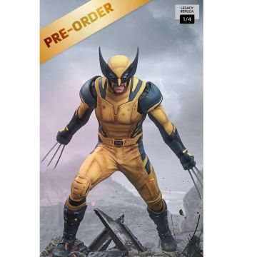 Колекційна статуетка Iron Studios: Statue Wolverine - Deadpool & Wolverine - Legacy Replica 1/4
