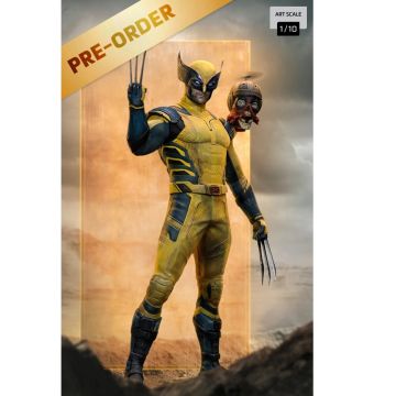 Колекційна статуетка Iron Studios: Statue Wolverine - Deadpool & Wolverine - Art Scale 1/10