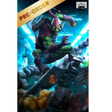 Колекційна статуетка Iron Studios: Statue Green Goblin - Spider-man vs Villains Diorama - BDS Art Scale 1/10
