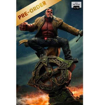 Колекційна статуетка Iron Studios: Statue Hellboy - Hellboy 2 - Art Scale 1/10
