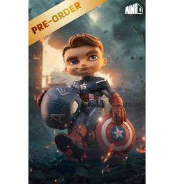 Колекційна фігурка MiniCo: Statue Captain America - Infinity Saga - MIniCo