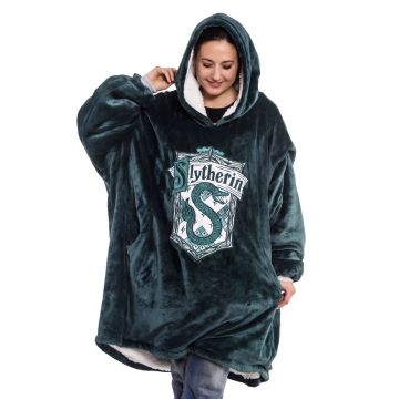 Худі Harry Potter: Slytherin Oversized Hoodie Blanket