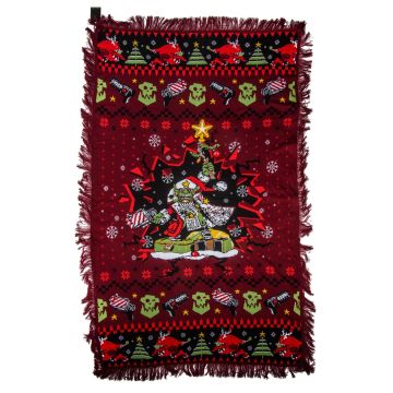Ковдра Warhammer 40,000: Red Gobbo Knitted Blanket