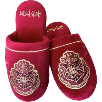 Тапочки Harry Potter: Hogwarts Gold On Burgundy Ladies Slipper