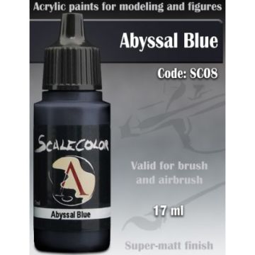 Акрилова фарба Scale 75: Scalecolor: Abyssal Blue (17ml)