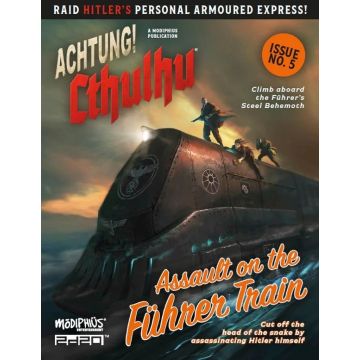 Книга правил настільної рольової гри Achtung! Cthulhu 2d20: Assault on the Fuhrer Train