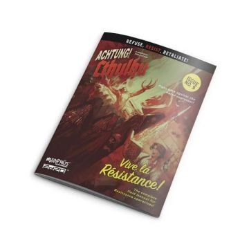 Книга правил настільної рольової гри Achtung! Cthulhu 2d20: Vive La Resistance