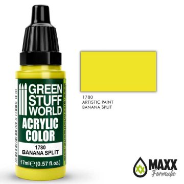 Акрилова фарба Green Stuff World Acrylic Paint: Banana Split (17ml)