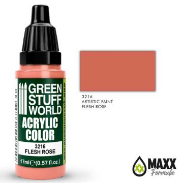 Акрилова фарба Green Stuff World Acrylic Paint: Flesh Rose (17ml)