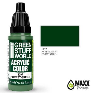 Акрилова фарба Green Stuff World Acrylic Paint: Forest Green (17ml)