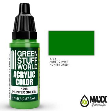 Акрилова фарба Green Stuff World Acrylic Paint: Hunter Green (17ml)