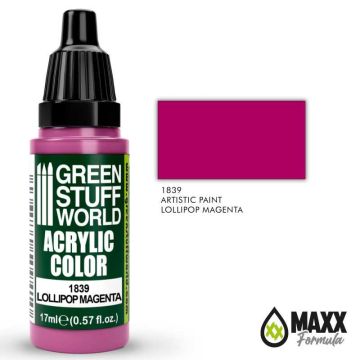 Акрилова фарба Green Stuff World Acrylic Paint: Lollipop Magenta (17ml)