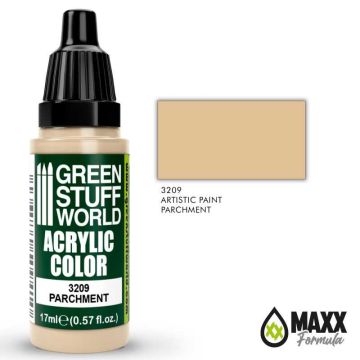 Акрилова фарба Green Stuff World Acrylic Paint: Parchment (17ml)
