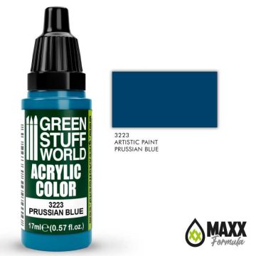 Акрилова фарба Green Stuff World Acrylic Paint: Prussian Blue (17ml)