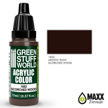 Акрилова фарба Green Stuff World Acrylic Paint: Scorched Wood (17ml)