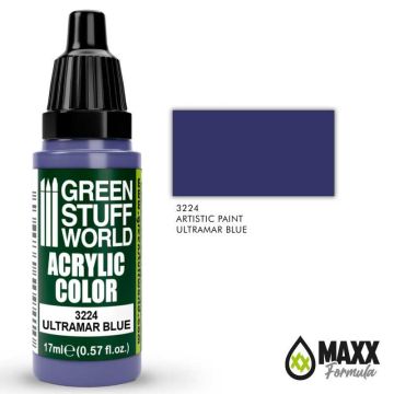 Акрилова фарба Green Stuff World Acrylic Paint: Ultramar Blue (17ml)