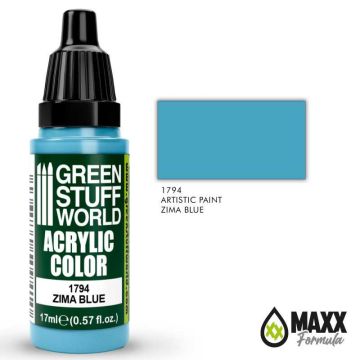Акрилова фарба Green Stuff World Acrylic Paint: Zima Blue (17ml)
