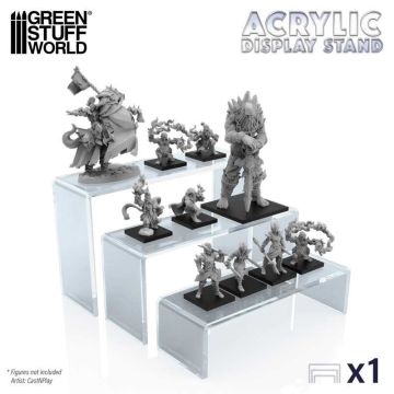 Набір стендів фдля демонстрації мініатюр Green Stuff World: Acrylic Display Stand