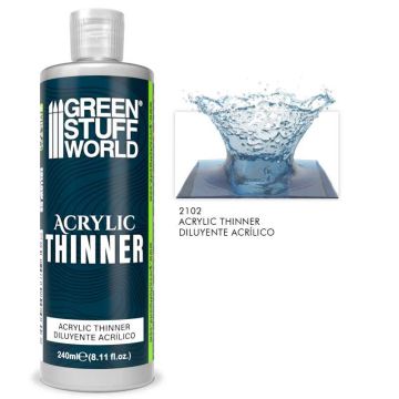 Розріджувач для акрилових фарб Green Stuff World: Acrylic Paint Thinner 240 ml