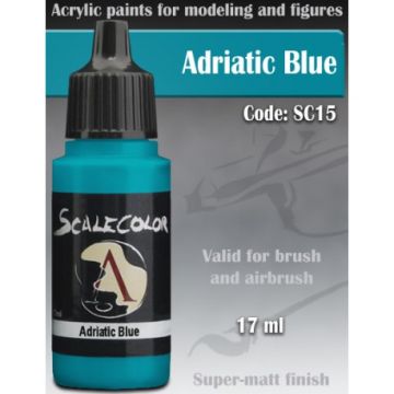 Акрилова фарба Scale 75: Scalecolor: Adriatic Blue (17ml)