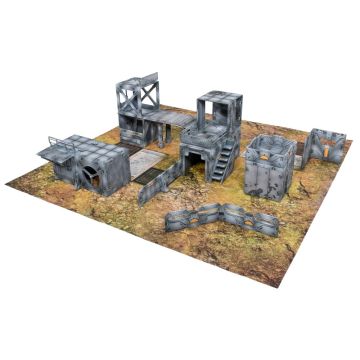 Набір террейну Halo: Flashpoint - Deluxe 3D Buildable Terrain Set