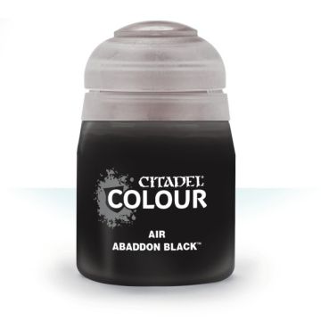 Акрилова фарба Citadel: Air: Abaddon Black (24 ml)