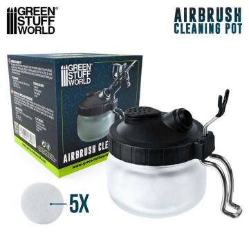Ємність для очистки аерографа Green Stuff World: Airbrush Cleaning Pot