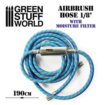 Шланг для аерографа Green Stuff World: Airbrush Fabric Hose with Humidity Filter